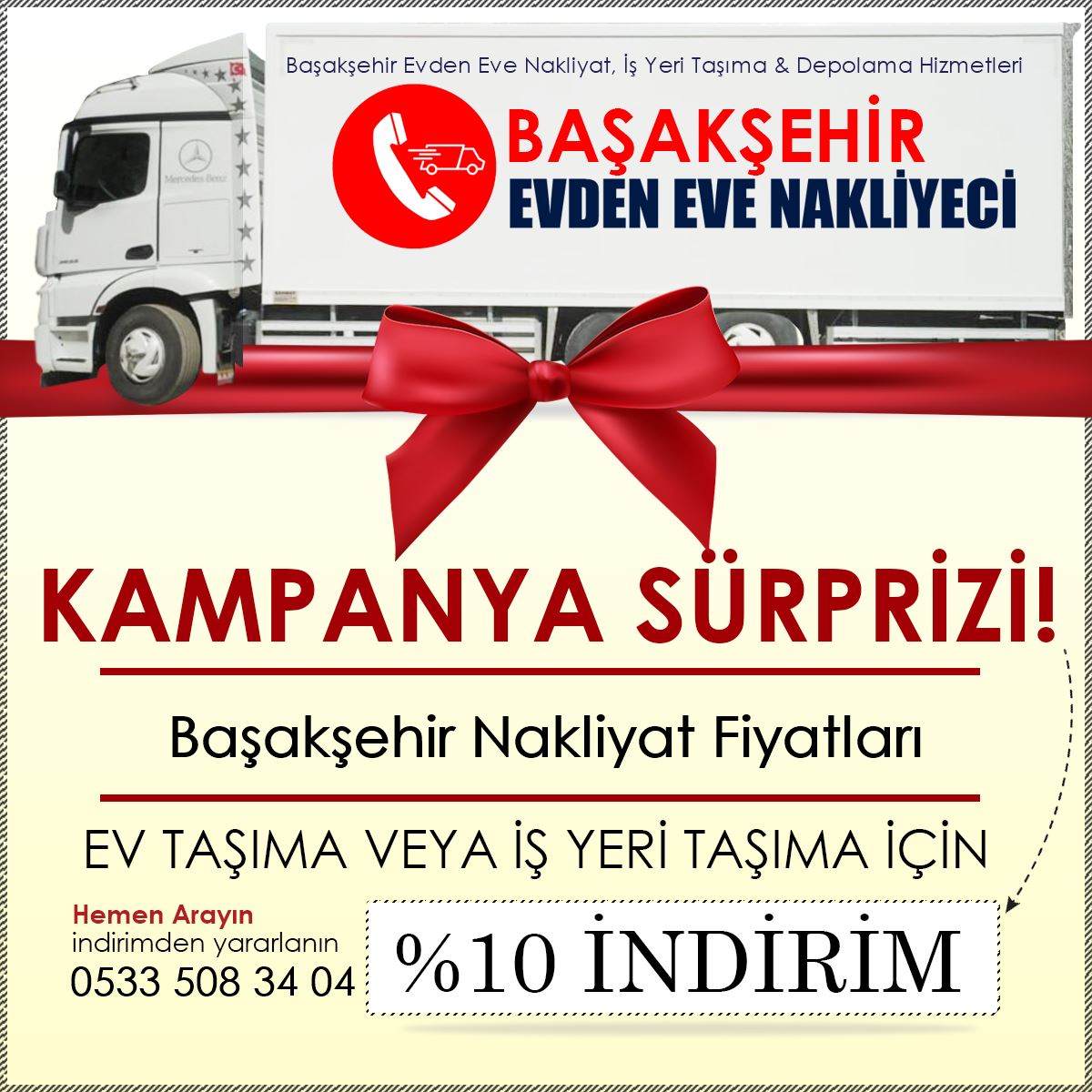 Başakşehir Nakliyat Fiyatları