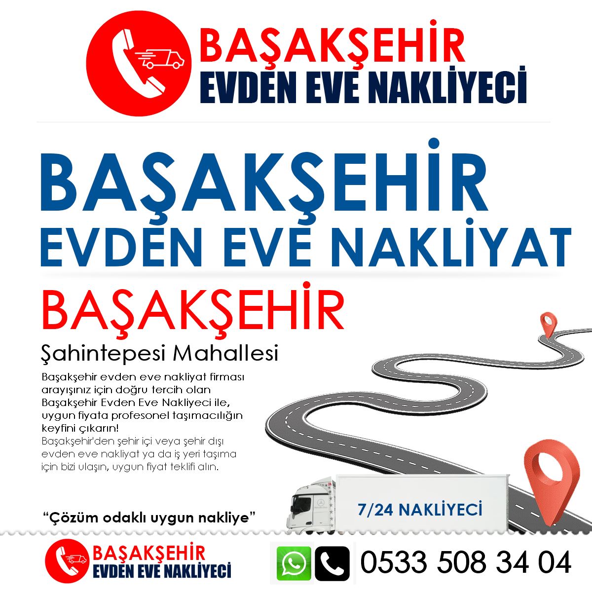 Şahintepesi EVden Eve Nakliyat